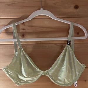 Victoria's Secret Light Green Polka Dot Bra